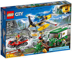 Lego City 60175 Le Braquage Par La Riviere Lego City Lego City Police Lego