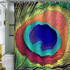 Peacock Feather Shower Curtain Peacock Decor Deny Designs Fabric Shower Curtains