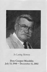 Don Cooper Mauldin (1940-2002)