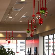 Pin By Tinna Einarsdottir On Jolaskrifstofa Christmas Ceiling Decorations Office Christmas Decorations Christmas Hanging Decorations