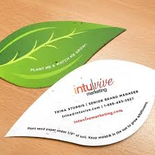 You can customize any of our 1,000+ business card designs once you've finished your design with our free business card maker, purchase the files to get unlimited access to print as many cards as you need. Leaf Shape Seed Paper Business Cards Botanical Paperworks