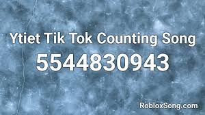100 roblox music codes id s january 2021 3. Ytiet Tik Tok Counting Song Roblox Id Roblox Music Codes