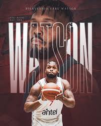 Bienvenido Earl 🙌🏽. Le damos la bienvenida a Earl Watson, quien debutará  el 3/1 cuando volvamos enfrentando a Cordón 👊🏽. 🌊🔴 #jugamosTodos