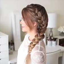 Side French Braid Video Braided Cornrow Hairstyles French Braid Hairstyles Braided Hairstyles Updo