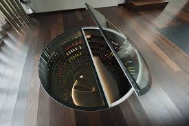 Kelder Maxi Ronde Met Luik Glas Black Edition Wijnkelder Kelder Luiken