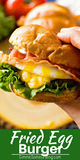 This Over The Top Cheesy Bacon Burger With Fried Egg Is The Perfect New Way To Enjoy A Burger Homemade Burge In 2020 Egg Burger Delicious Burgers Bacon Burger Recipes
