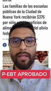 P-EBT Aprobado! $375 por niño #pebt2022 #pebtverano #pebt ##greenscree...