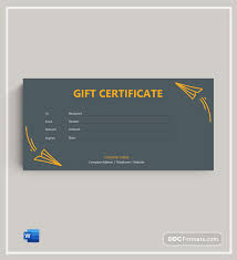 Download for use on the web for free. 72 Free Gift Certificate Templates Word Doc Pdf Docformats Com
