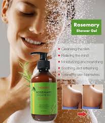 Private Label Skin Care Products Natural Moisturizing Shower Gel Luxury  Organic Body Cleanser Rosemary Bath Shower Gel