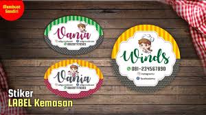 You can download in ai eps cdr svg png formats. Cara Membuat Label Produk Makanan Di Corel Draw Youtube