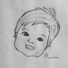 Learn to blend regular colored pencils with ordinary baby oil! Portrait Of My Baby Stock Photo Ig 303971856728627262 235255421