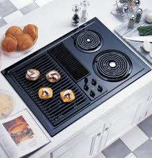 The burner on this gas cooktop delivers up to 20,000 btus. Cooktops Cooktops With Downdraft