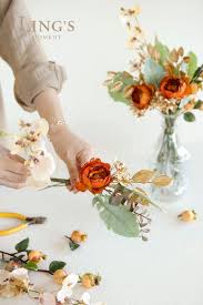 These small, bunched versions of a beloved bloom add a touch of grace to any bouquet. Buy Ling S Moment Artificial Greenery Spray Box Set Filler Greenery Fake Plants For Fall Wedding Bouquet And Table Centerpieces Floral Arrangement And Home Decor Terracotta Online In Turkey B08f4wpb4b