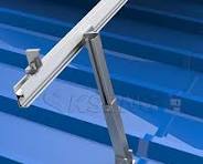 Aluminum Triangle Adjustable Angle Solar Panel Roof Mounting ...