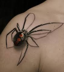 It's the female black widow that holds such popularity in tattoo art. 13 Black Widow Tattoos On Shoulder