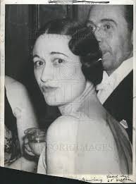 1936 Press Photo Mrs Ernest Simpson of Baltimore friend of King Edward