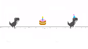 It took the developers a couple of months to implement the idea. Google Chrome S Offline Dinosaur Game Has A 10th Birthday Easter Egg Htxt Africa