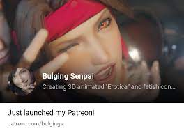 Bulging Senpai | Creating 3D animated Erotica and fetish content. |  Patreon