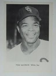 1968-69 JERRY NYMAN CHICAGO WHITE SOX AUTOGRAPHED 3X5 CARD W/ PHOTO