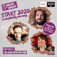 • if you want know the best comedy movies you should definitely watch our picks for the best comedy movies of 2020. The Laughter Factory S Start 2020 Completely Wrong Tour Laughter Factory