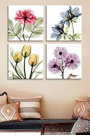 Inspiring Living Room Wall Decor Ideas Horror Underground Floral Wall Art Tulip Wall Decor Wall Art Decor