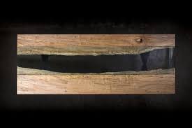 The table frame is constructed entirely with kee klamp fittings, making particular use of casters to allow the table to be easily moved when necessary. Colorado Live Edge River Dining Table Brooklyn Nyc Sentient
