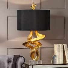 We did not find results for: Kathy Ireland Tribal Impressions Gold Leaf Table Lamp 4f937 Lamps Plus Table Lamp Design Table Lamps Living Room Black And Gold Living Room