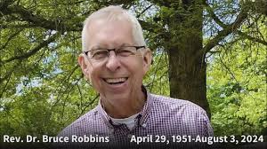 Saturday, September 21, 2024| Rev. Dr. Bruce Robbins