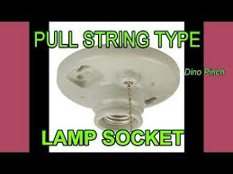 Replace Pull Chain Type Light Fixture Youtube With Images Pull Chain Light Fixture