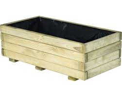 Ich benutze sie als übertöpfe, aber mit einer folie und einem boden könnt. Pflanzkasten 80 X 40 X 27 Cm Holz Natur Bei Hornbach Kaufen