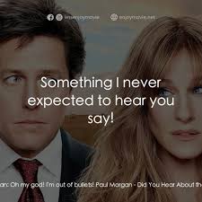 走佬決勝婚/名牌冤家電影金句- Clay Wheeler: Here's Ray... that was it. Paul Morgan: Could  you do it again? I think I missed it. Meryl Morgan: Well, if that's Ray  where are we going? Emma Wheeler: Oh, a few miles outside of town.