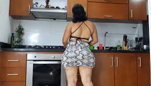 Free I tempt my slutty stepmother during the time that this babe cleans the  kitchen Porn Video HD