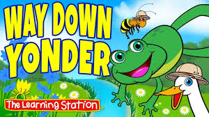 Way Down Yonder By The Learning Station Songs For Kids Your Children Will Learn The Fun Moves To The Learning Stations Preschool Learning Stations Kids Songs