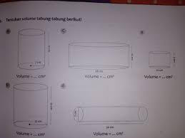 Check spelling or type a new query. Tentukan Volume Tabung Tabung Berikut Brainly Co Id