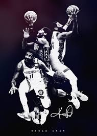 He was named the rookie of the year after being selected by the cleveland cavaliers with the first overall pick in the 2011 nba draft. Kyrie Irving Uncle Drew Poster Print By Team Awesome Displate Kyrie Irving Logo Wallpaper Irving Wallpapers Kyrie Irving