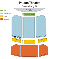 Meticulous The Palace Theater Greensburg Pa Seating Chart