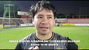 EDGAR ALONSO JUGADOR CAMPEÓN CON EL CLUB BARRIO GUARANÍ