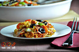It is not soggy though either. Supreme Pizza Casserole Low Carb Gluten Free