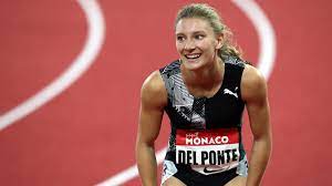 Mais la tessinoise s'est invitée sur le. Leichtathletik Ajla Del Ponte Die Sprinterin Die Auch Poetin Ist