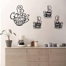 4.5 out of 5 stars. Buy Hotop 4 Pieces Metal Coffee Cup Wall Decor Cafe Themed Wall Art Decoration Vintage Coffee Cup Wall Signs For Coffee Shop Kitchen Restaurant Lounge Decorations Online In Vietnam B093lh4mgq