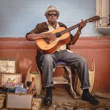 The Cuban Guitar Man Guitar Art Cuban Man