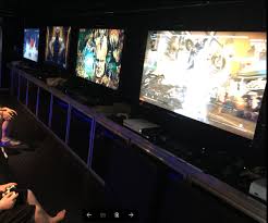 A plethora of game selection. Rolling Video Games Of Tampa Mobile Video Game Party Bus Pinellas County Fl Video Game Truck Hillsborough County Fl