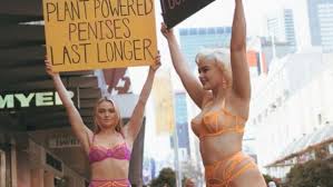 Tash Peterson: Vegan activist shares online abuse over lingerie protest |  The Advertiser