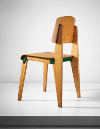 Jean Prouve Rare Demountable Chair Model No Cb 22 Circa 1948 Phillips