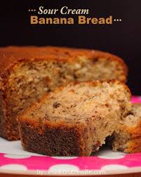 Banana Bread Bites Sour Cream Banana Bread Sour Cream Recipes Chocolate Chip Banana Bread Recipe