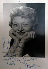 DORA BRYAN autograph theatre stage hello dolly signed movie memorabilia