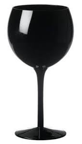 Artland Midnight Black Balloon Set Of 4 Black Balloons Artland Glassware