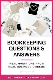 Bookkeeping Questions And Answers