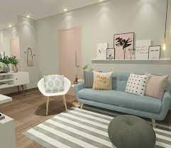 Neutral Colors Pale Pastel Duck S Egg Walls Large Mirror And White Ceiling Pastel Pink Door Pillow A Living Room Colors Living Room Color Pastel Living Room