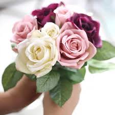 Maybe you would like to learn more about one of these? Rose Flowers 6pcs Head 3pcs Bud Artificial Flower For Wedding Valentine S Day Party Bride Bouquet Silk Decorative Flower Rose Artificial Flowers Artificial Flowers For Weddingflowers For Aliexpress